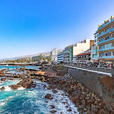 Seafront Penthouse In San Telmo - Wifi & Ac * Puerto de la Cruz (Tenerife)